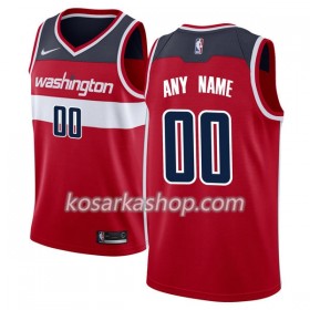 Dres Washington Wizards Prilagođeni Nike 2017-18 Crvena Swingman